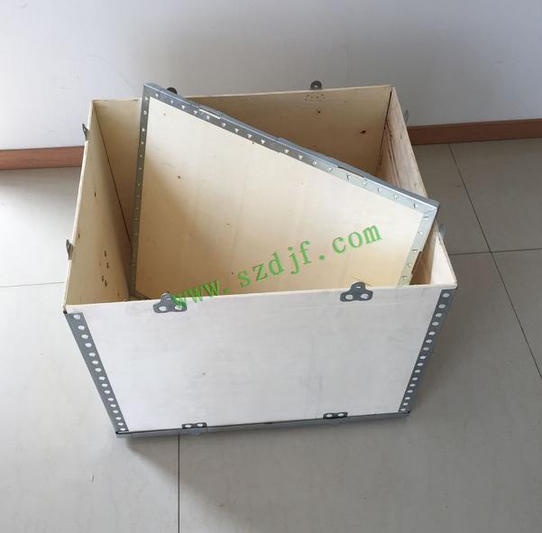 膠合板鋼帶木箱體府視圖 膠合板鋼帶木箱體府視圖